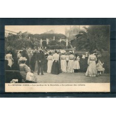 CIUDAD DE BUENOS AIRES ANTIGUA TARJETA POSTAL LA RECOLETA NIÑOS JUGANDO